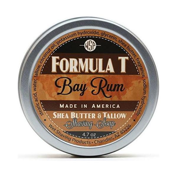 WSP Bay Rum Formula T Shaving Soap 125g