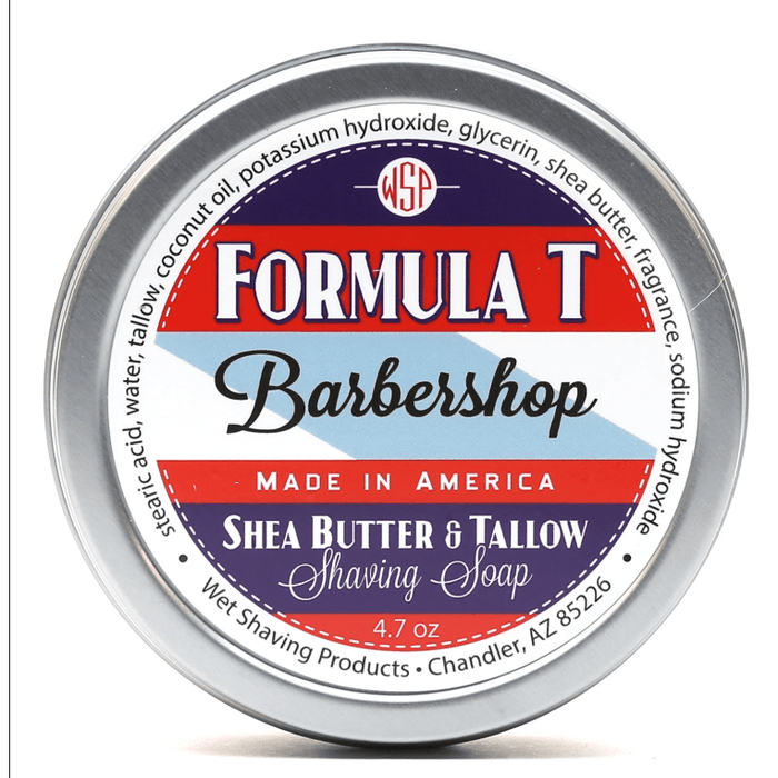 WSP Barbershop Formula T Shaving Soap 125g