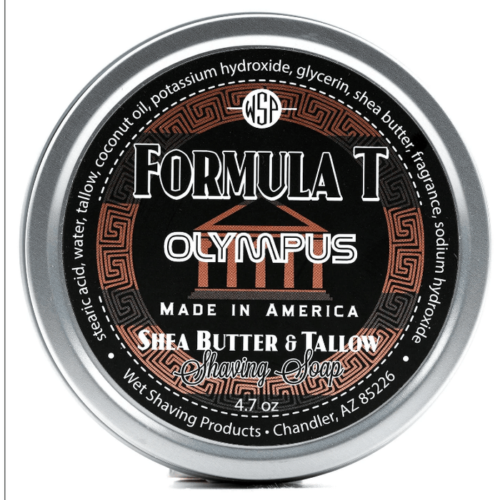 WSP Olympus Formula T Shaving Soap 125g