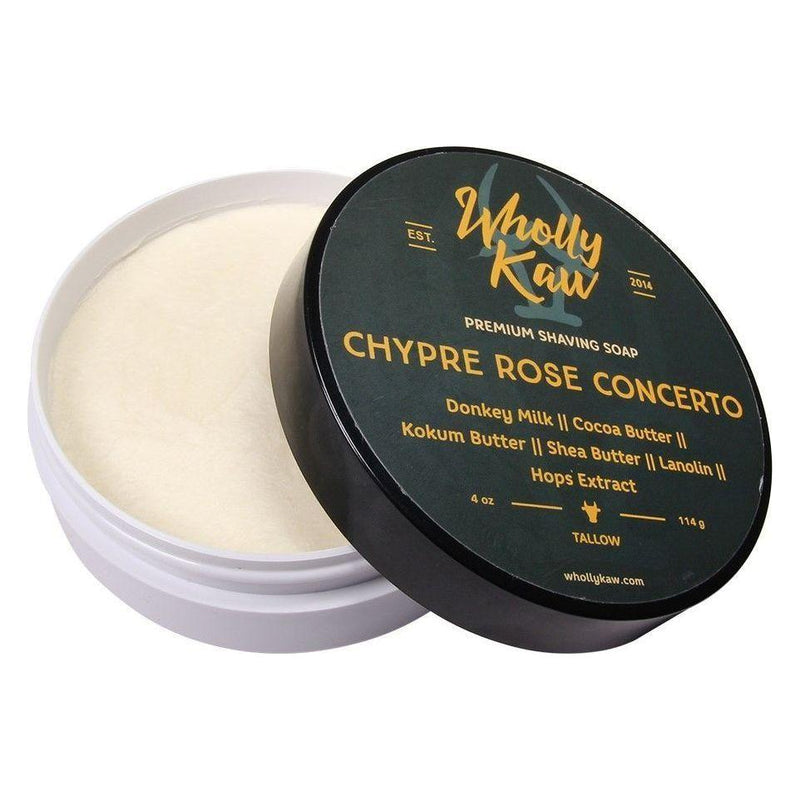 WhollyKaw Wholly Kaw Chypre Rose Concerto Shaving Collection Shaving Set