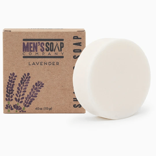 Men's Soap Company Lavender Shaving Soap Refill Puck, 4.0 oz