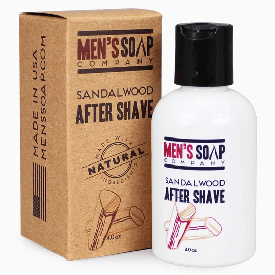 Men's Soap Company  Sandalwood After Shave Balm 4.0 oz