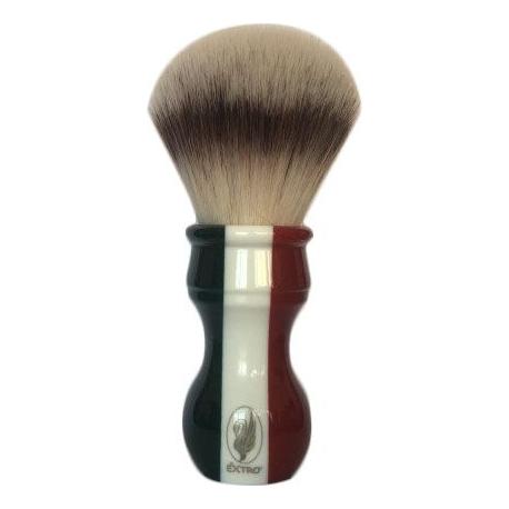 Extro Cosmesi Italian Tricolor Medium Synt Medium Shaving Brush