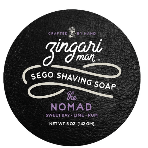 Zingari Man The Nomad Sego Shaving Soap 5 Oz