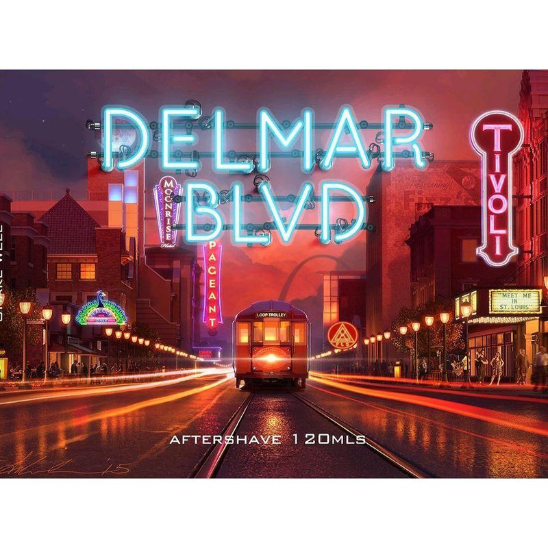 First Line Shave First Line Shave Delmar Blvd After Shave 120ml After Shave Splash Saddle Brown