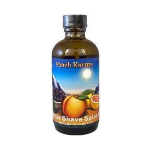 Wholly Kaw Peach Karma After Shave Splash 4 Oz