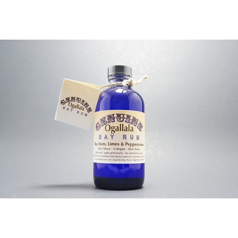 Ogallala Ogallala Bay Rum, Limes & Peppercorns Pre Shave - After Shave - Skin Toner 8 Oz After Shave - Skin Toner