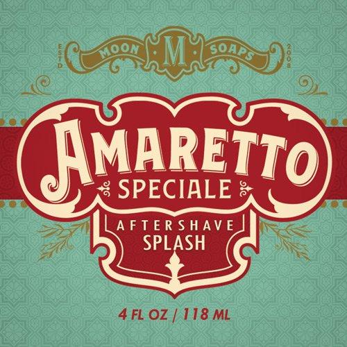 Moon Soaps Moon Soaps Amaretto Speciale Aftershave Splash 4 Oz Aftershave