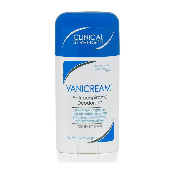 Vanicream Anti-Perspirant Deodorant Clinical Strength Sensitive Skin 2.25 oz