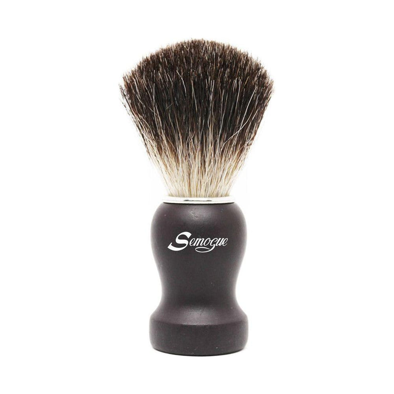 Semogue Semogue Pharos-c3 Pure Black Badger Shaving Brush - Black Shaving Brush