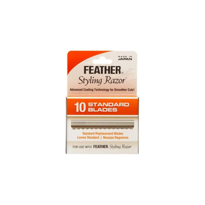 Feather 10 Standard blades for use with the FEATHER? Styling Razor