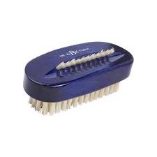 Kent Art 8 Stained Wood Nail Brush - Navy