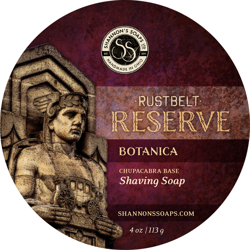 Shannons Soap Shannons Soap Botanica Rustbelt Reserve Chupacabra Base Shaving Soap 4 Oz Shaving Soap Dark Slate Gray