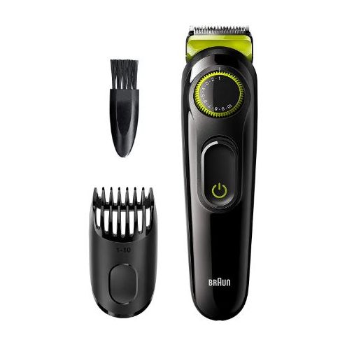 Braun BT3221 Beard Hair Trimmer Cordless Rechargeable Trimmer Adjustable Length