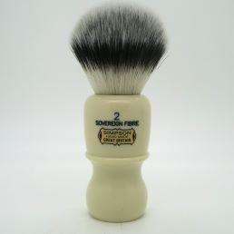 Simpsons Simpson Captain 2 Sovereign Grade Synthetic Fibre Shaving Brush Shaving Brush