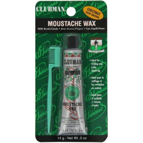 Clubman Pinaud Chestnut Moustache Wax 14g