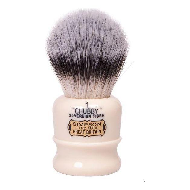 Simpsons Simpson Chubby 1 Sovereign Grade Synthetic Fibre Shaving Brush Shaving Brush