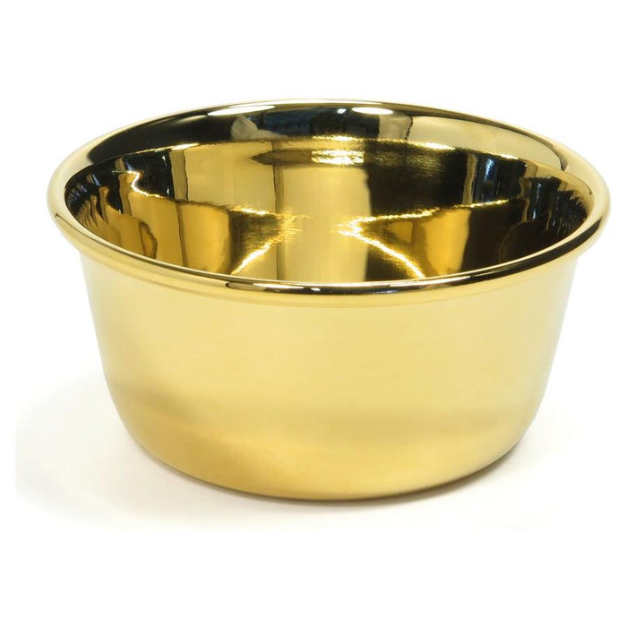Omega Gold-Plated Stainless Steel Lathering Bowl