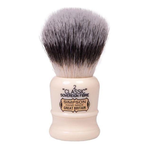 Simpsons Simpson Classic 2 Sovereign Grade Synthetic Fibre Shaving Brush Shaving Brush