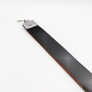 Dural Dural Straight Razor Strop Leather Sharpening Strap 20" Black Barber Strop Straight Razor Strop