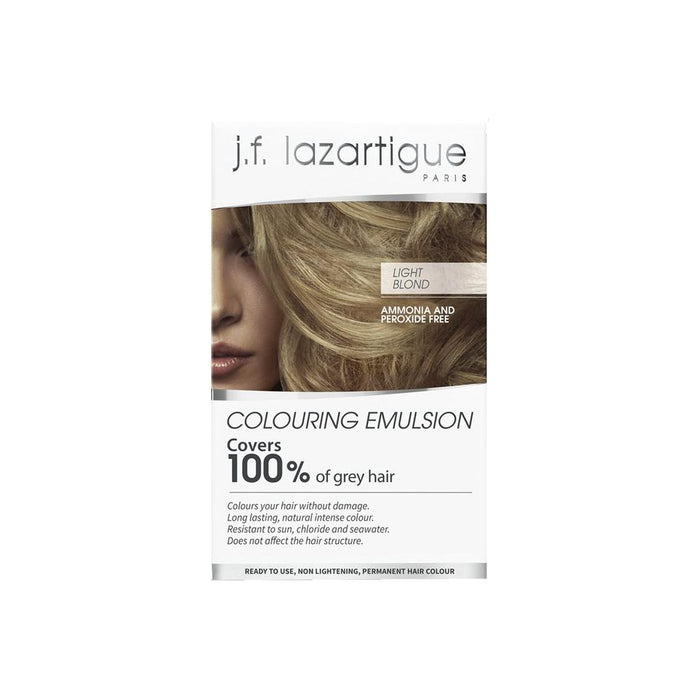 J.f. Lazartigue Coloring Emulsion for Grey Hair Light Blond 60ml