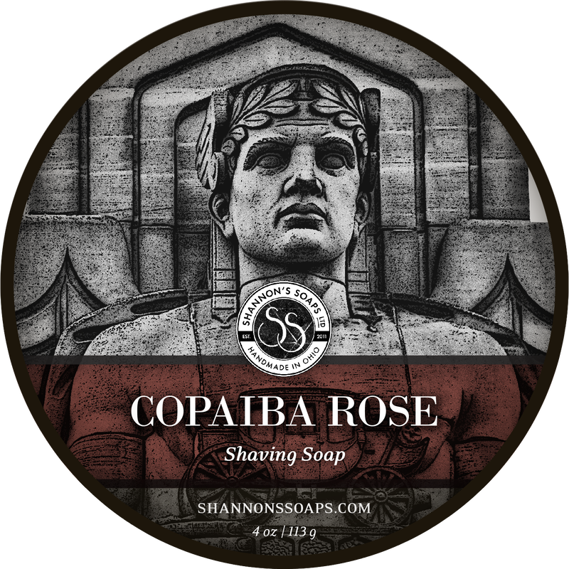 Shannons Soap Shannons Soap Copaiba Rose Shaving Soap 4 Oz Shaving Soap Dark Slate Gray