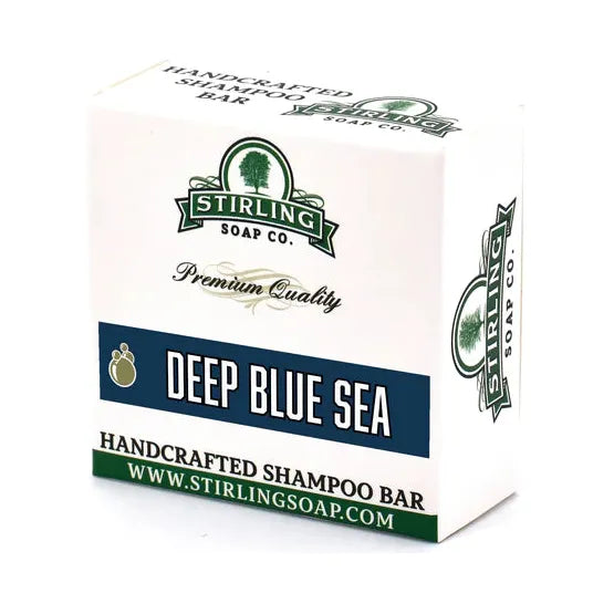 Stirling Soap Co. Deep Blue Sea Shampoo Bar 3.8 Oz