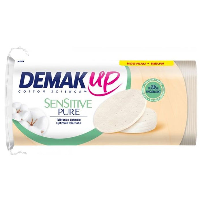 Demak UP Sensitive Pure Cotton Pads 60ct