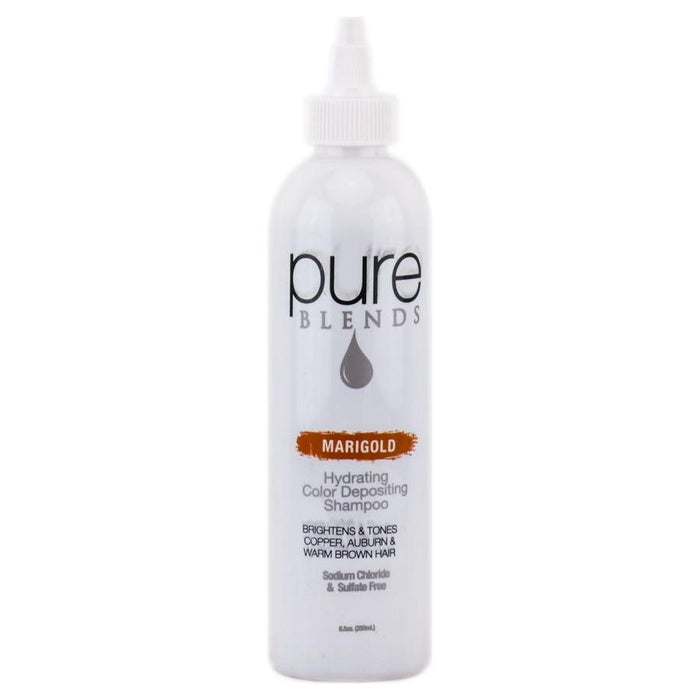 Pure Blends Hydrating Color Depositing Shampoo - Marigold 8.5 oz