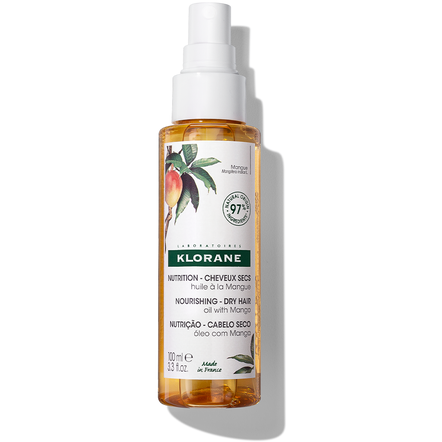 Klorane Nourishing - Dry Hair Oil With Mango 3.3 oz