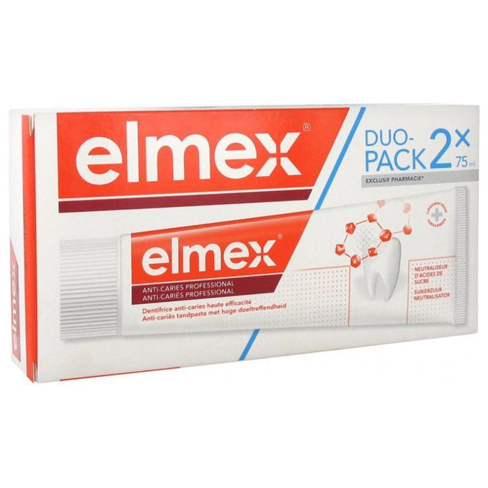 Elmex Anti-Decays Professional Toothpaste 2x75ml