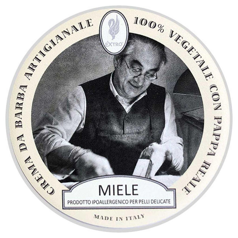 Extro Cosmesi Extro Cosmesi Miele After Shaving Collection Shaving Set Dark Slate Gray Shaving Soap 5 oz