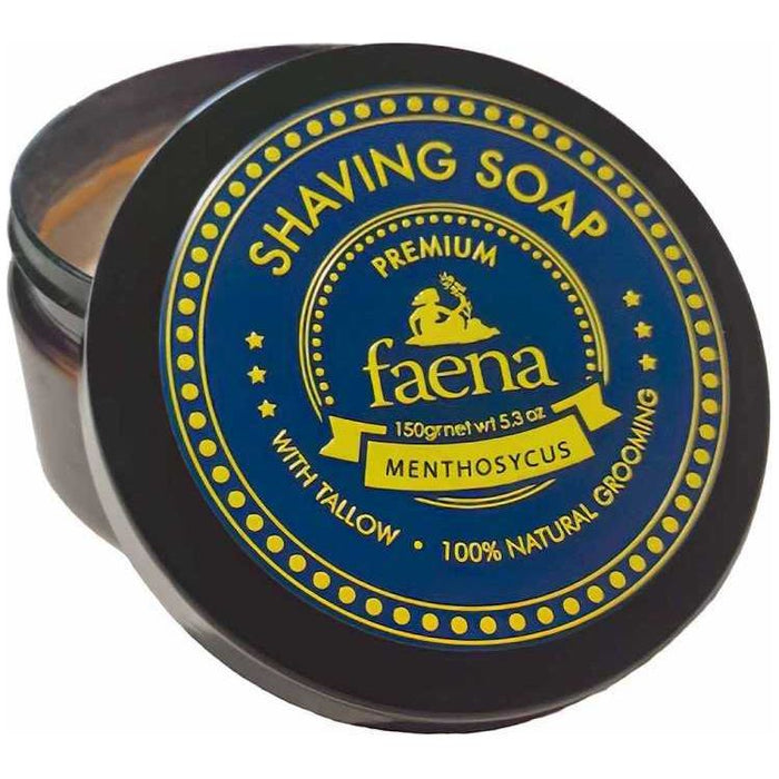Faena Menthosycus Shaving Soap With Tallow 150gr