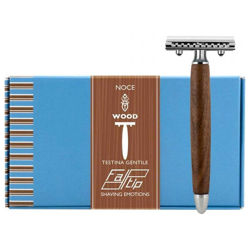 Fatip Fatip Double Edge Safety Razor Wood Noce Pc Shaving & Grooming