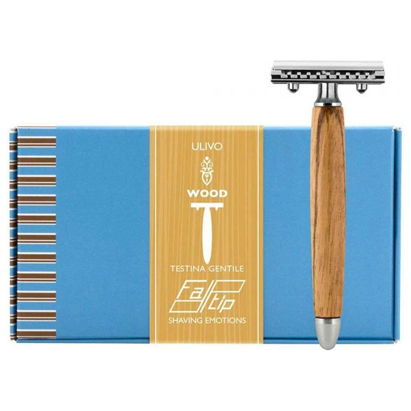 Fatip Fatip Double Edge Safety Razor Wood Ulivo Pc Shaving & Grooming