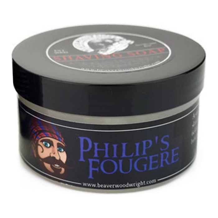 Black Ship Philip's Fougere Shaving Soap 4 Oz