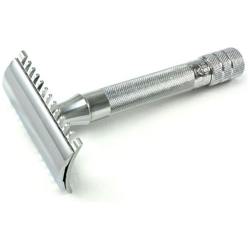 Merkur 15c Regular Handle Double Edge Razor - Open Tooth Comb