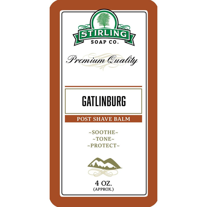 Stirling Soap Co. Gatlinburg Post Shave Balm 4 Oz