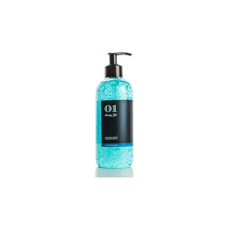 Epsilon 01 Blue Mediterranean Shaving Gel 250ml — Pasteur Pharmacy