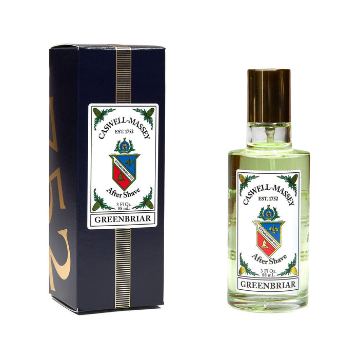 Caswell-Massey Gold Cap Greenbriar After Shave 3 oz