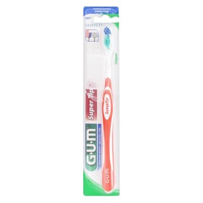 GUM Super Tip 463 Medium Toothbrush (Assorted Colors)