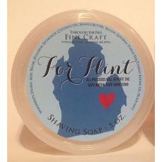 Through the Fire Fine Craft For Flint Artisan Shaving Soap 4 Oz