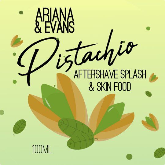 Ariana & Evans Pistachio After Shave Splash and Skin Food 100ml