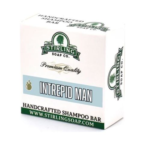 Stirling Soap Co. Intrepid Man Shampoo Bar 3.8 Oz