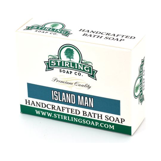 Stirling Soap Co. Island Man Bath Soap 5.5 Oz