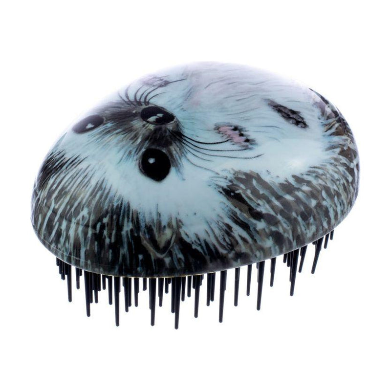 KENT Kent PHOG Hedgehog Pebble Scalp Massager Shampoo Brush, Shower Brush, and Travel Size Detangling Brush - 5 Oz Scalp Massager Shampoo Brush