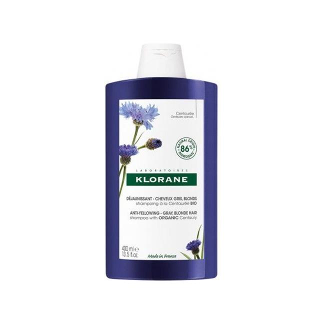 Klorane Anti-yellowing Shampoo With Centaury 400 ml