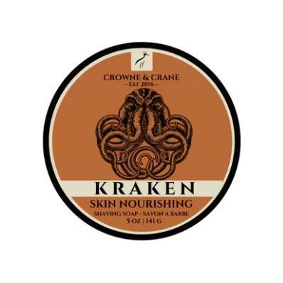 Crowne & Crane Kraken Tallow Shaving Soap 5 oz