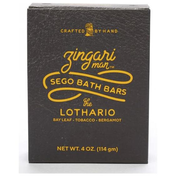 Zingari Man The Lothario Sego Bath Bar 4 Oz