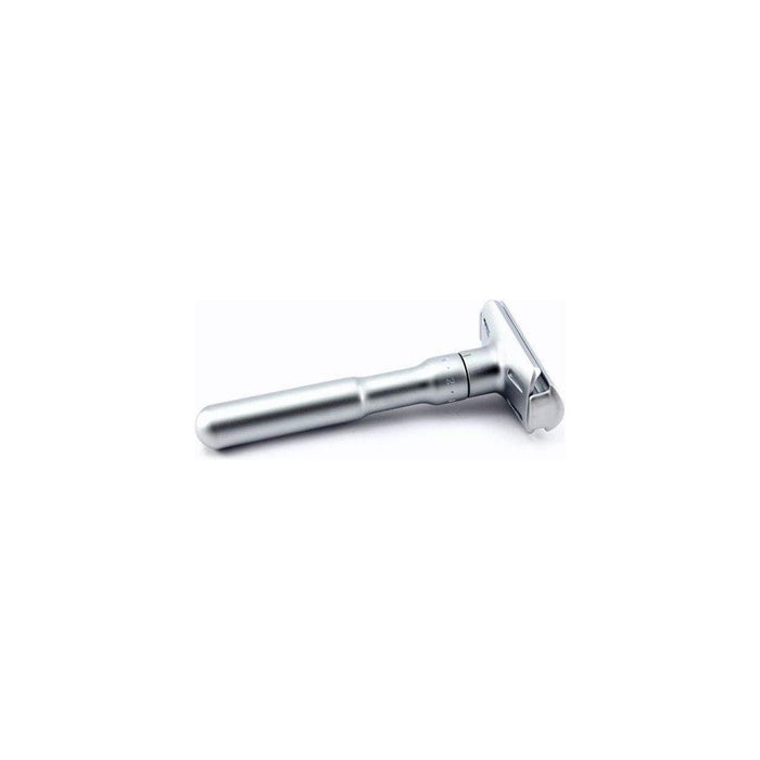 Merkur Futur Adjustable Safety Razor Gift Tin & Blades - Satin